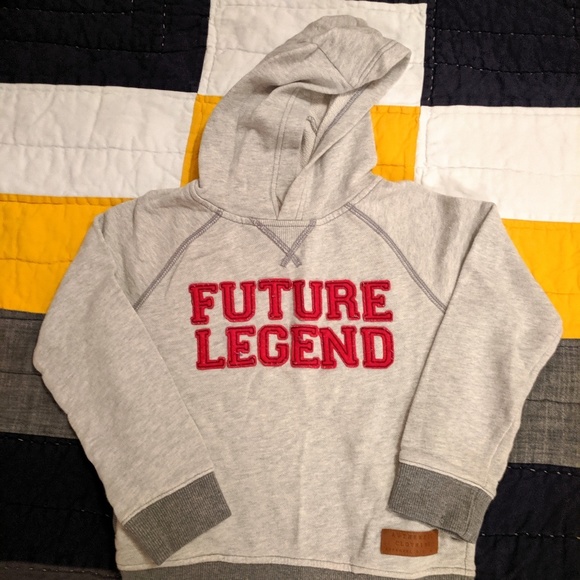 Boys "Future Legend" Hooded Sweatshirt - Picture 1 of 3